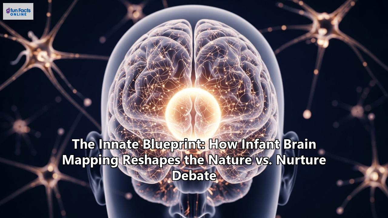 The Innate Blueprint: How Infant Brain Mapping Reshapes the Nature vs. Nurture Debate