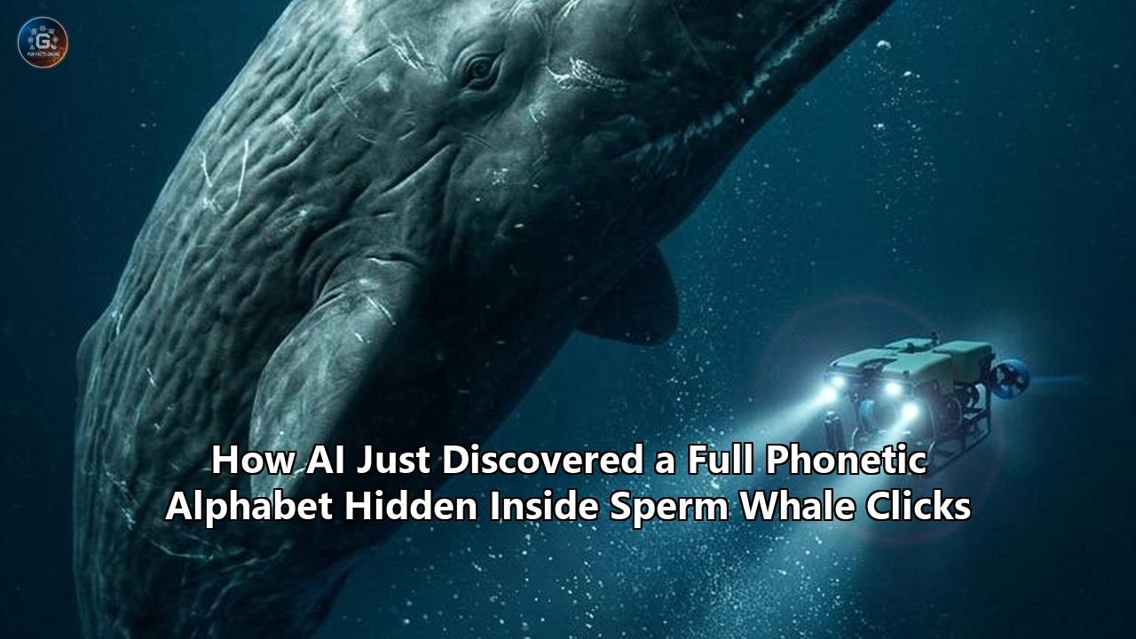 How AI Just Discovered a Full Phonetic Alphabet Hidden Inside Sperm Whale Clicks