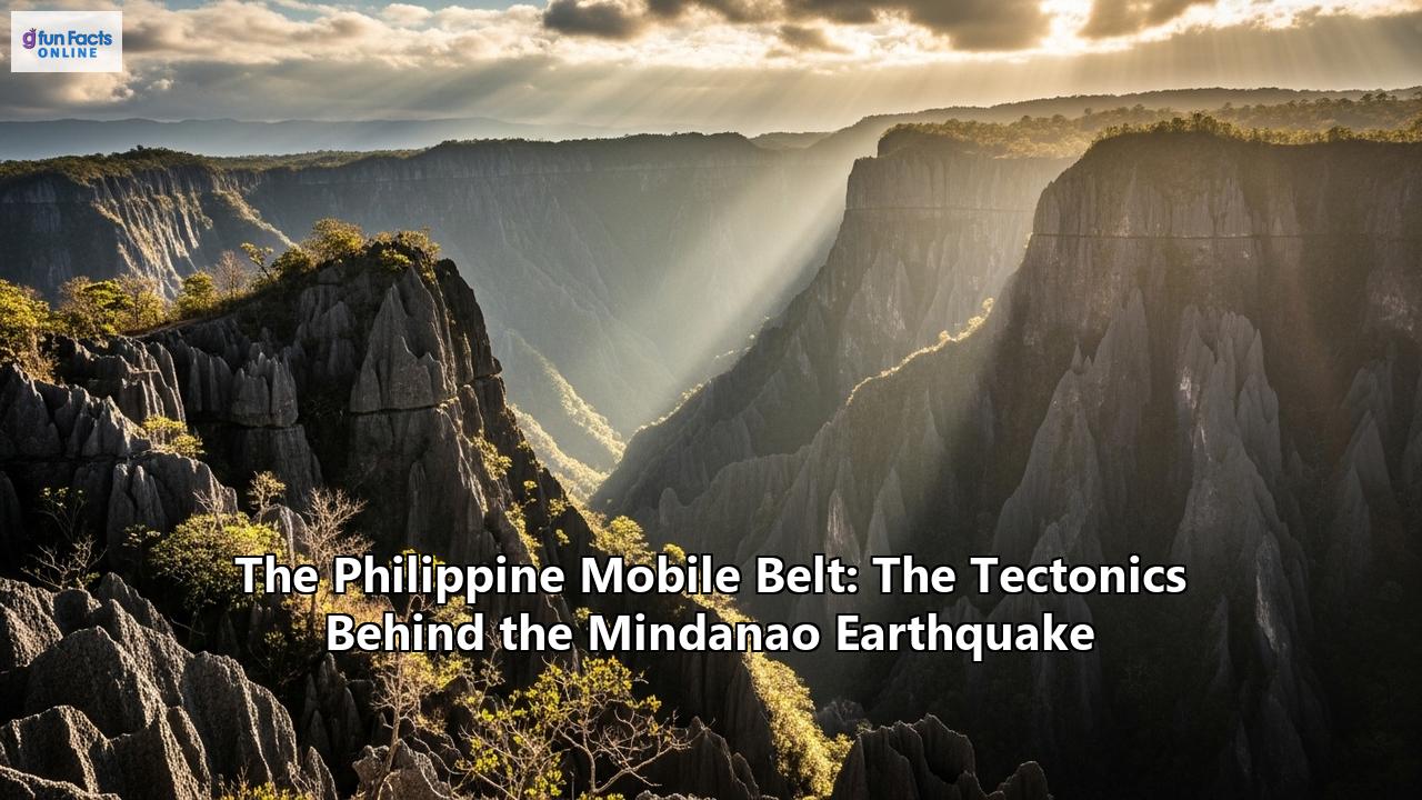 The Philippine Mobile Belt: The Tectonics Behind the Mindanao Earthquake