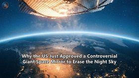 Why the US Just Approved a Controversial Giant Space Mirror to Erase the Night Sky