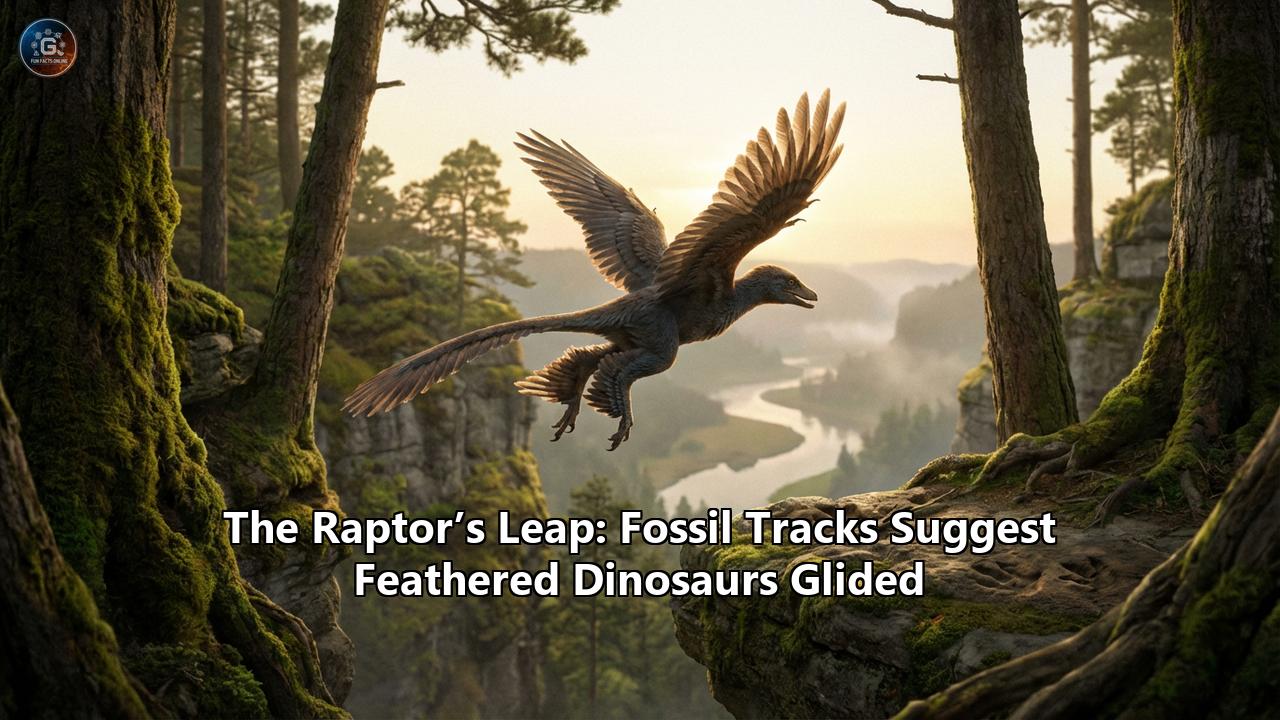 The Raptor’s Leap: Fossil Tracks Suggest Feathered Dinosaurs Glided