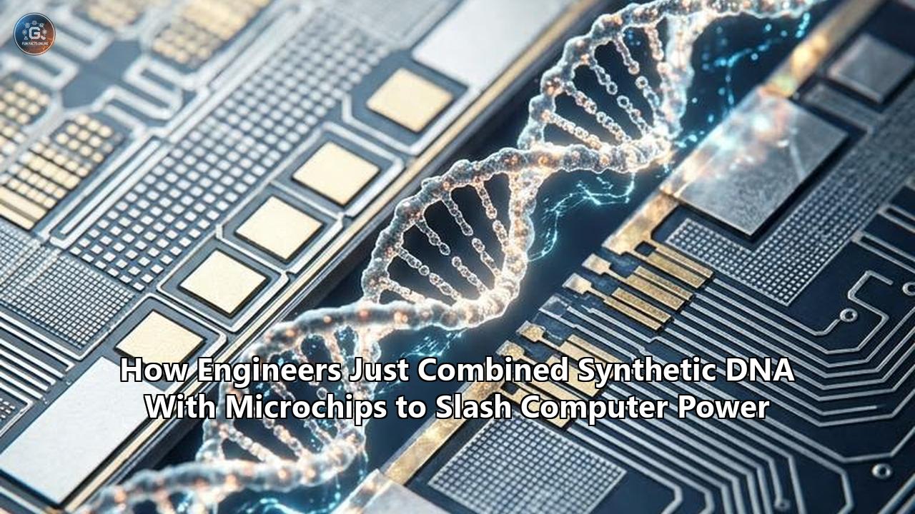 How Engineers Just Combined Synthetic DNA With Microchips to Slash Computer Power