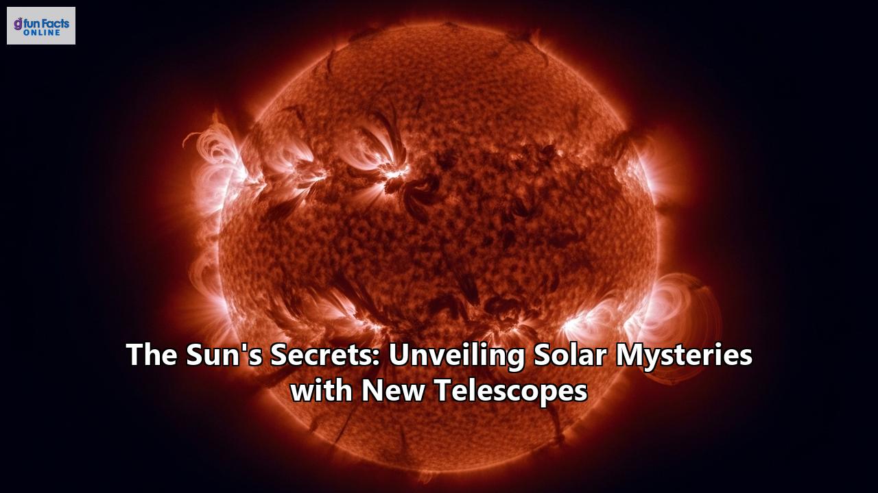 The Sun's Secrets: Unveiling Solar Mysteries with New Telescopes