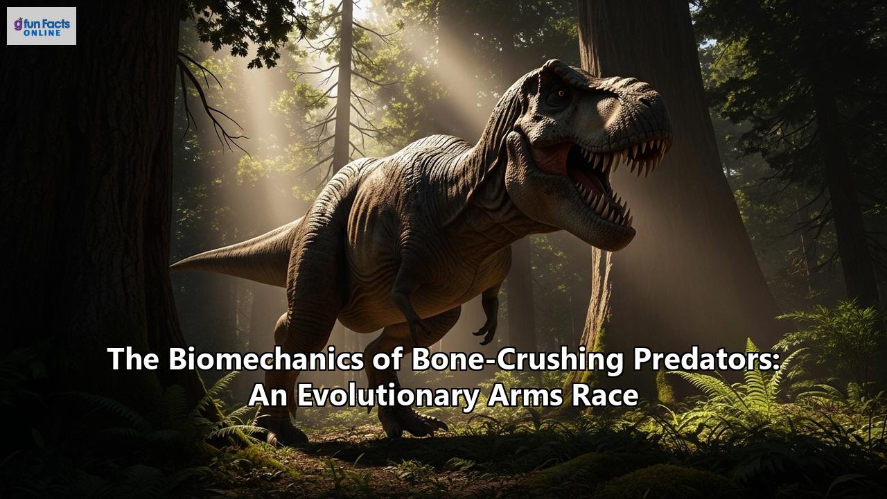 The Biomechanics of Bone-Crushing Predators: An Evolutionary Arms Race