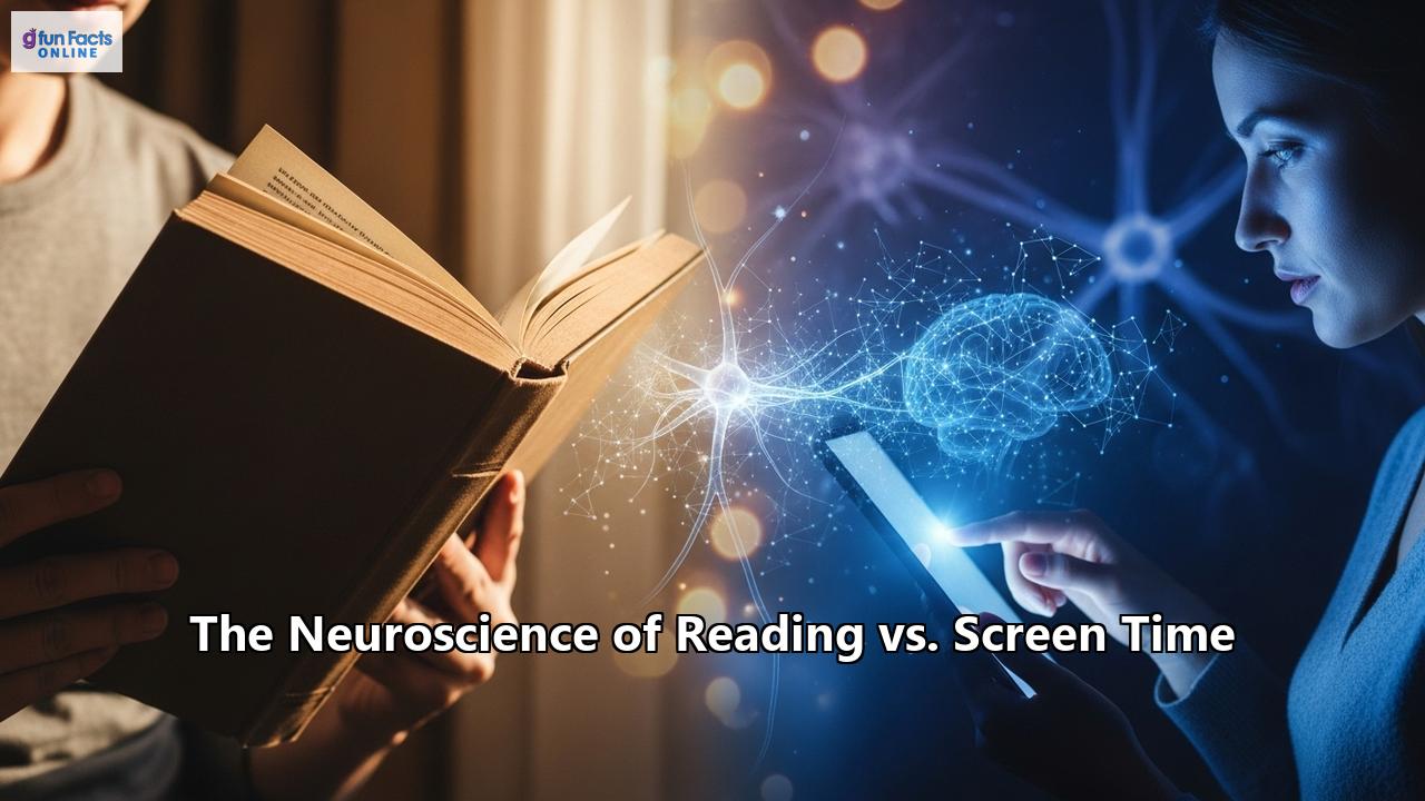 The Neuroscience of Reading vs. Screen Time