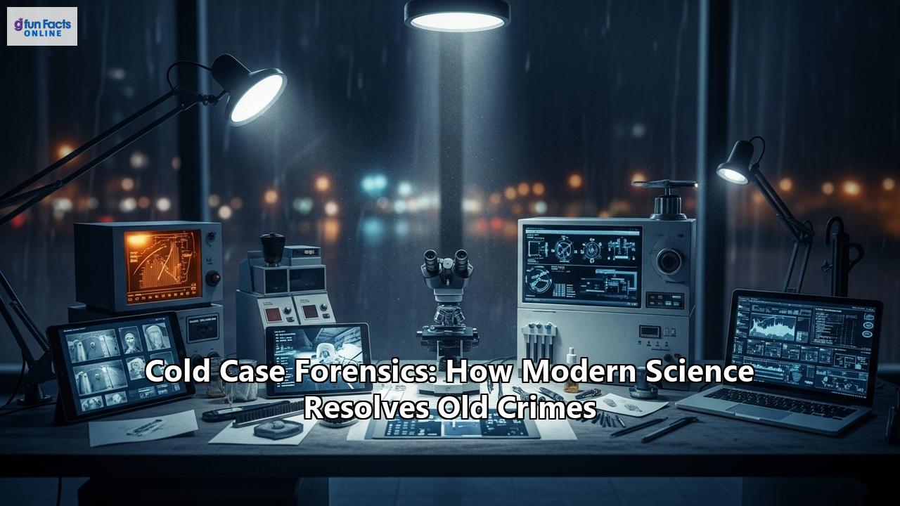 Cold Case Forensics: How Modern Science Resolves Old Crimes