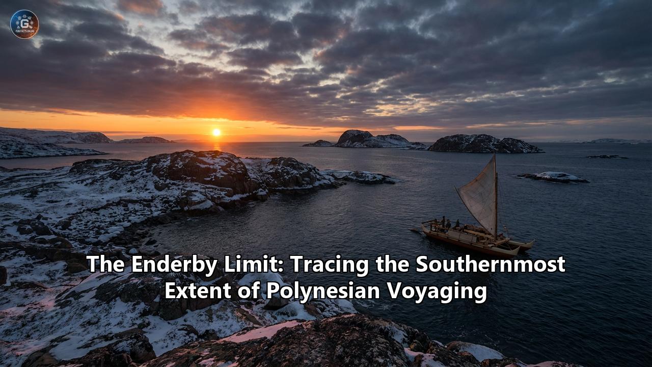 The Enderby Limit: Tracing the Southernmost Extent of Polynesian Voyaging