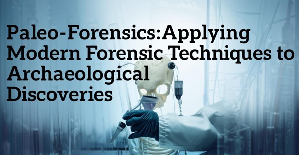 Paleo-Forensics: Applying Modern Forensic Techniques to Archaeological Discoveries