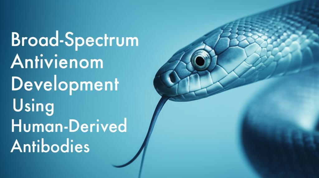 Broad-Spectrum Antivenom Development Using Human-Derived Antibodies