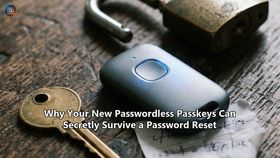 Why Your New Passwordless Passkeys Can Secretly Survive a Password Reset