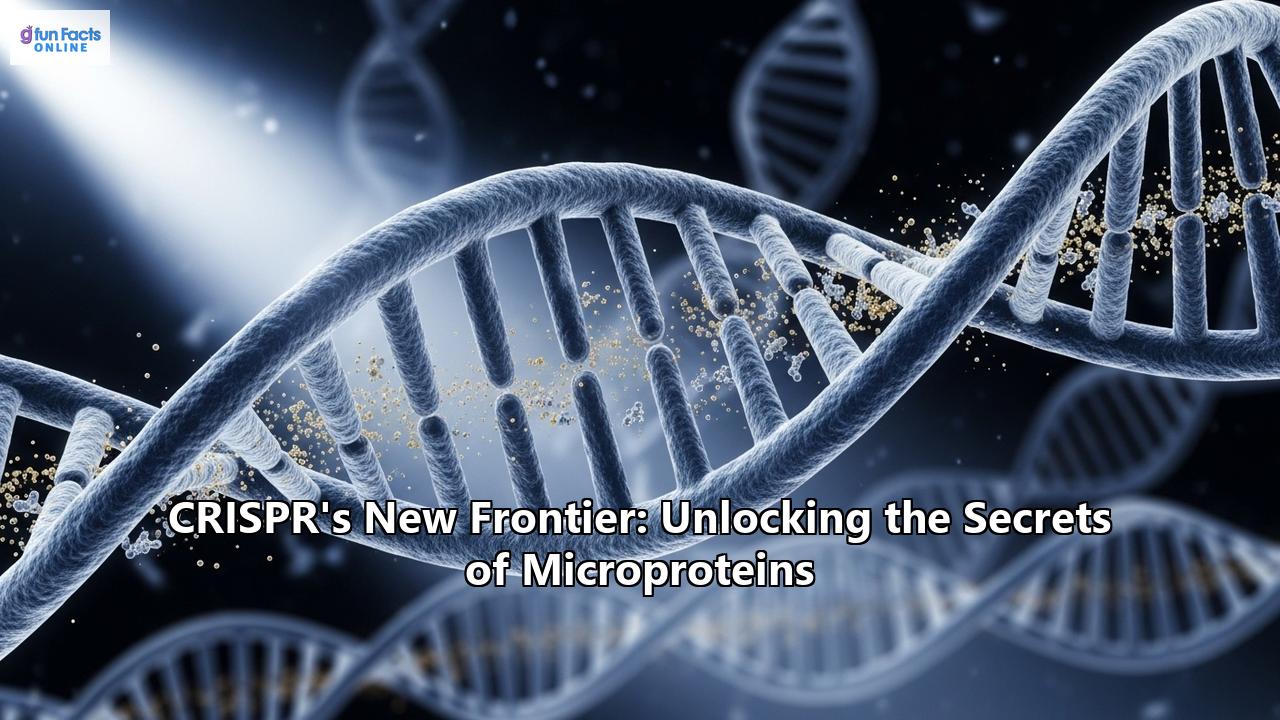 CRISPR's New Frontier: Unlocking the Secrets of Microproteins