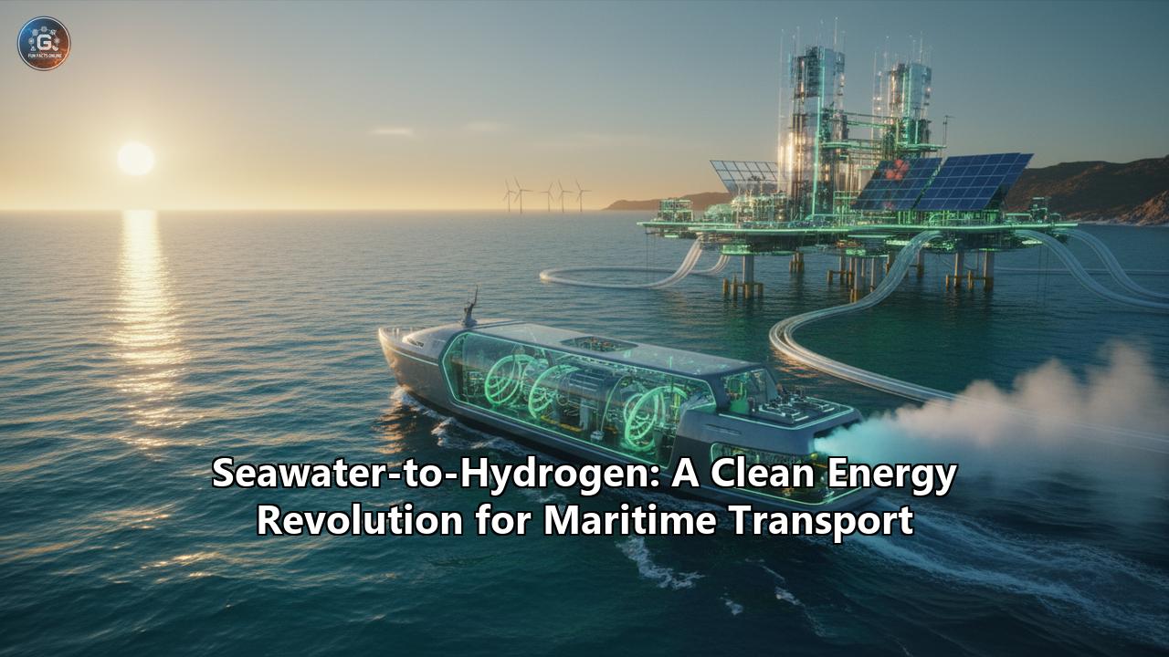 Seawater-to-Hydrogen: A Clean Energy Revolution for Maritime Transport