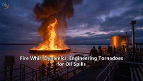 Fire Whirl Dynamics: Engineering Tornadoes for Oil Spills