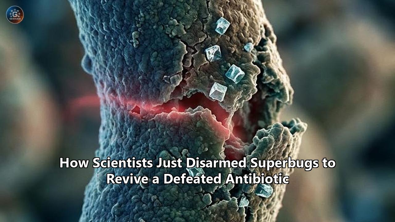 How Scientists Just Disarmed Superbugs to Revive a Defeated Antibiotic