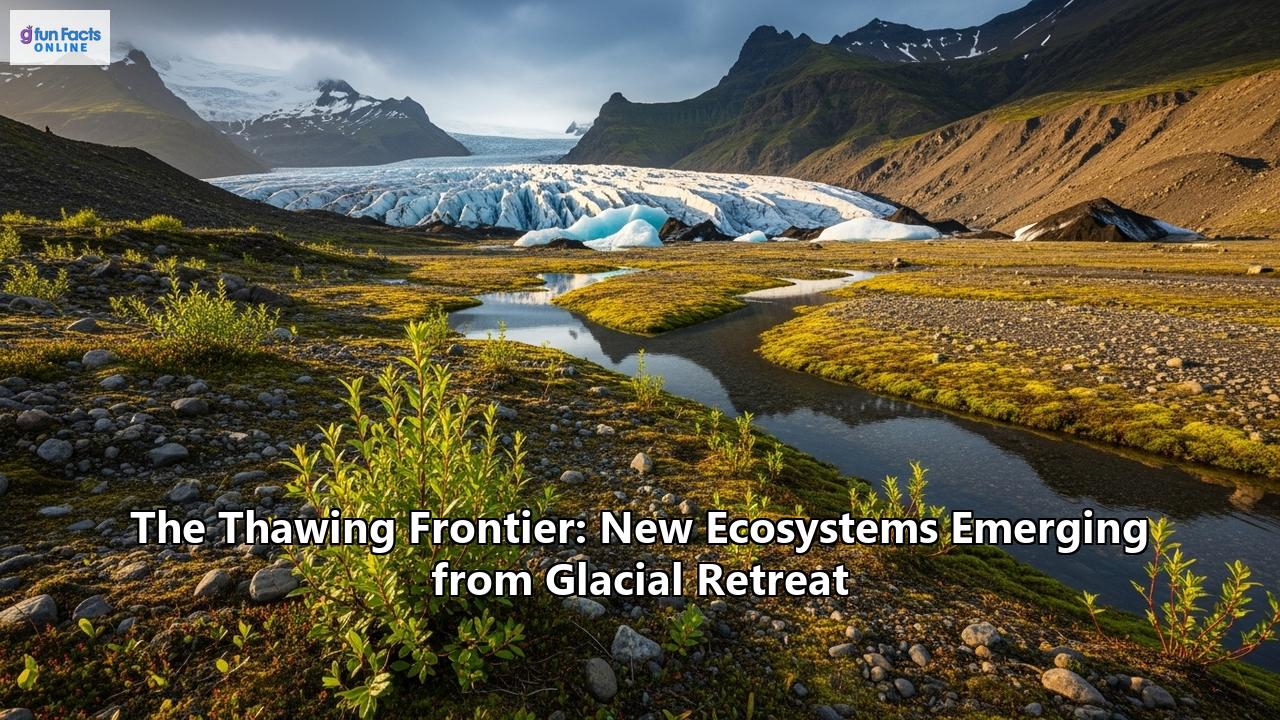 The Thawing Frontier: New Ecosystems Emerging from Glacial Retreat