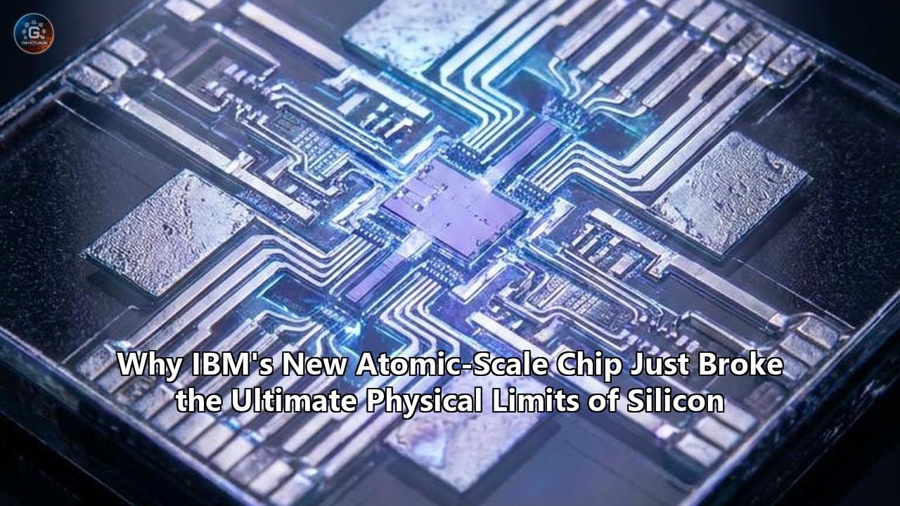 Why IBM's New Atomic-Scale Chip Just Broke the Ultimate Physical Limits of Silicon