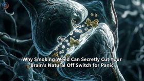 Why Smoking Weed Can Secretly Cut Your Brain's Natural Off Switch for Panic
