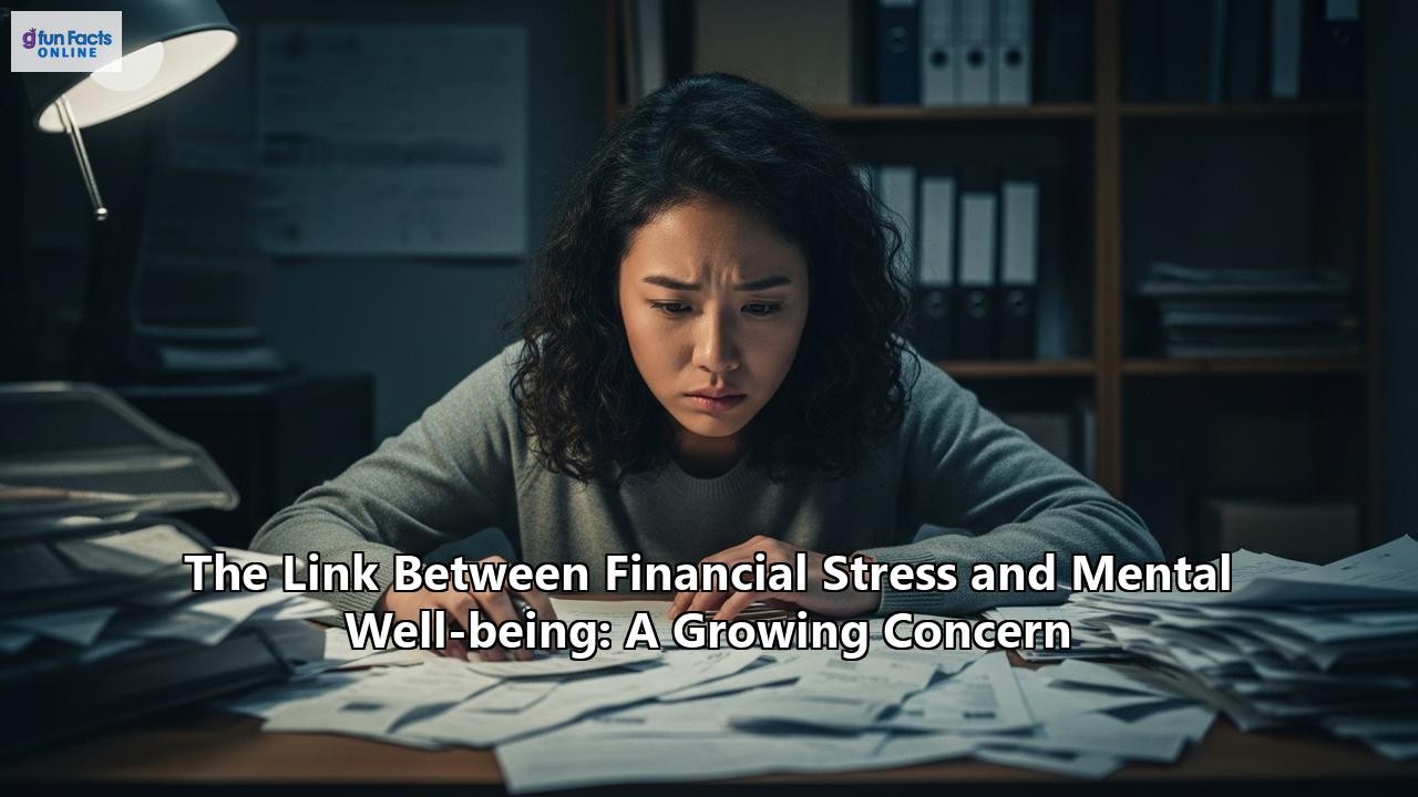 The Link Between Financial Stress and Mental Well-being: A Growing Concern
