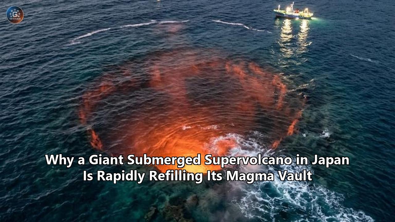 Why a Giant Submerged Supervolcano in Japan Is Rapidly Refilling Its Magma Vault