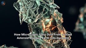 How Microscopic Glass Dust From a Giant Asteroid Plunged Earth Into Darkness