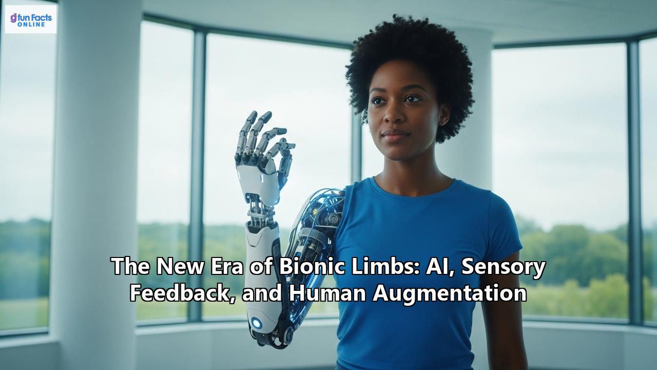 The New Era of Bionic Limbs: AI, Sensory Feedback, and Human Augmentation