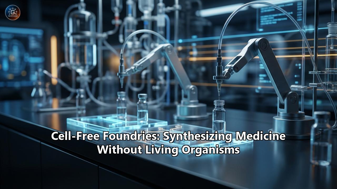Cell-Free Foundries: Synthesizing Medicine Without Living Organisms