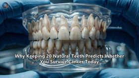 Why Keeping 20 Natural Teeth Predicts Whether You Survive Cancer Today