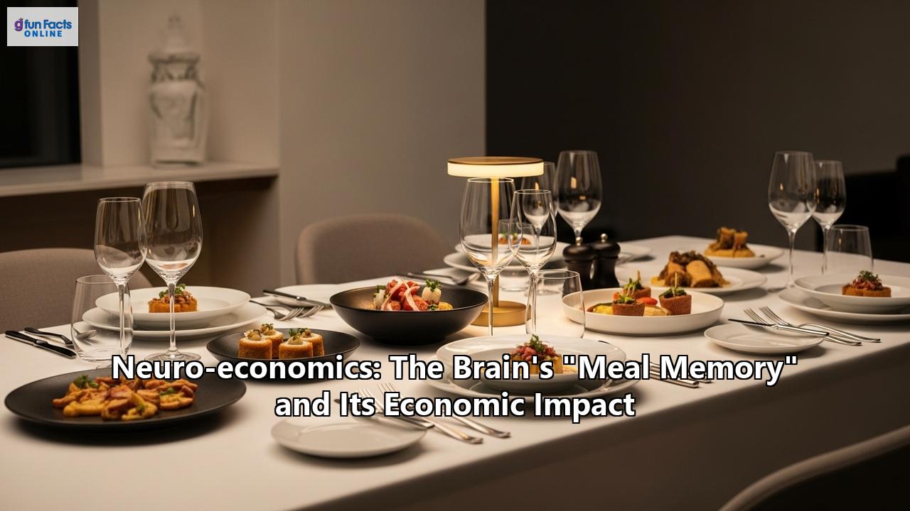 Neuro-economics: The Brain's "Meal Memory" and Its Economic Impact
