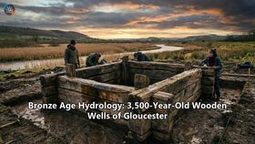 Bronze Age Hydrology: 3,500-Year-Old Wooden Wells of Gloucester