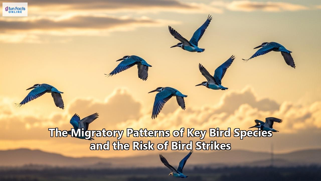 The Migratory Patterns of Key Bird Species and the Risk of Bird Strikes