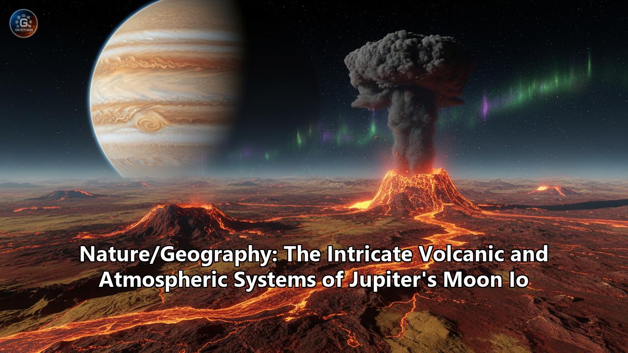 Nature/Geography: The Intricate Volcanic and Atmospheric Systems of Jupiter's Moon Io