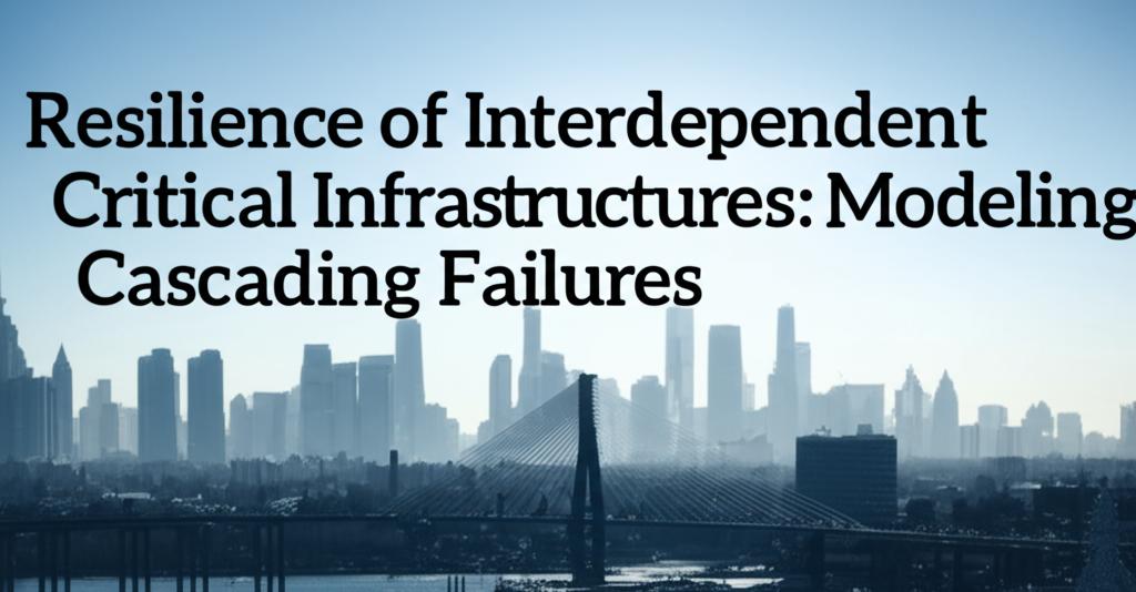 Resilience of Interdependent Critical Infrastructures: Modeling Cascading Failures