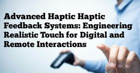 Advanced Haptic Feedback Systems: Engineering Realistic Touch for Digital and Remote Interactions