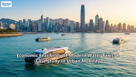 Economic Feasibility of Modern Water Taxis: A Case Study in Urban Mobility