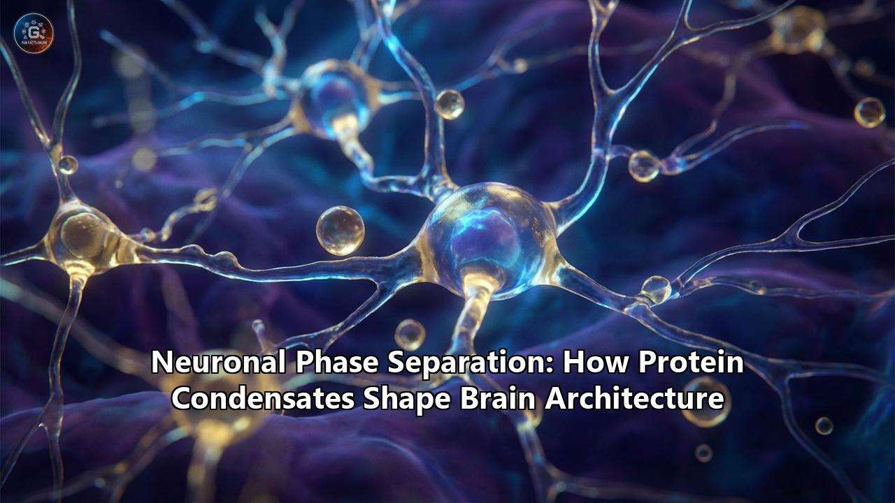 Neuronal Phase Separation: How Protein Condensates Shape Brain Architecture