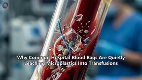 Why Common Hospital Blood Bags Are Quietly Leaching Microplastics Into Transfusions
