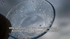 Why Optometrists Warn Today's Contacts Are Actively Trapping Airborne Microplastics