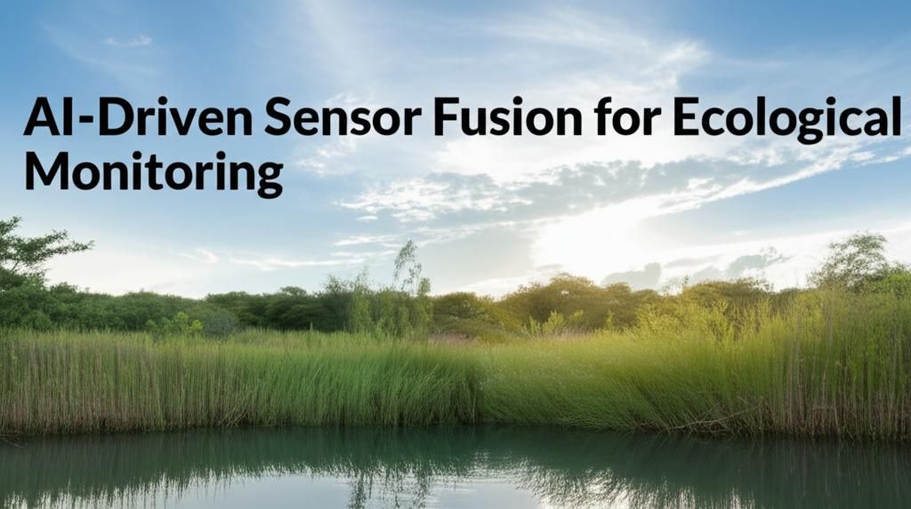 AI-Driven Sensor Fusion for Ecological Monitoring