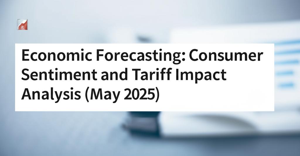 Economic Forecasting: Consumer Sentiment and Tariff Impact Analysis (May 2025)