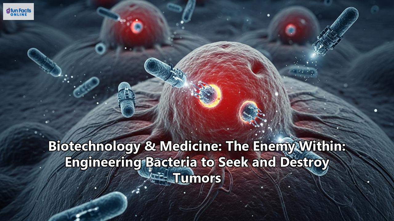 Biotechnology & Medicine: The Enemy Within: Engineering Bacteria to Seek and Destroy Tumors