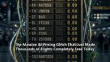 The Massive AI Pricing Glitch That Just Made Thousands of Flights Completely Free Today