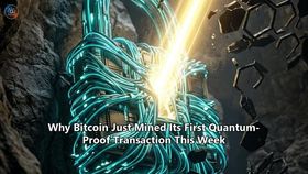 Why Bitcoin Just Mined Its First Quantum-Proof Transaction This Week