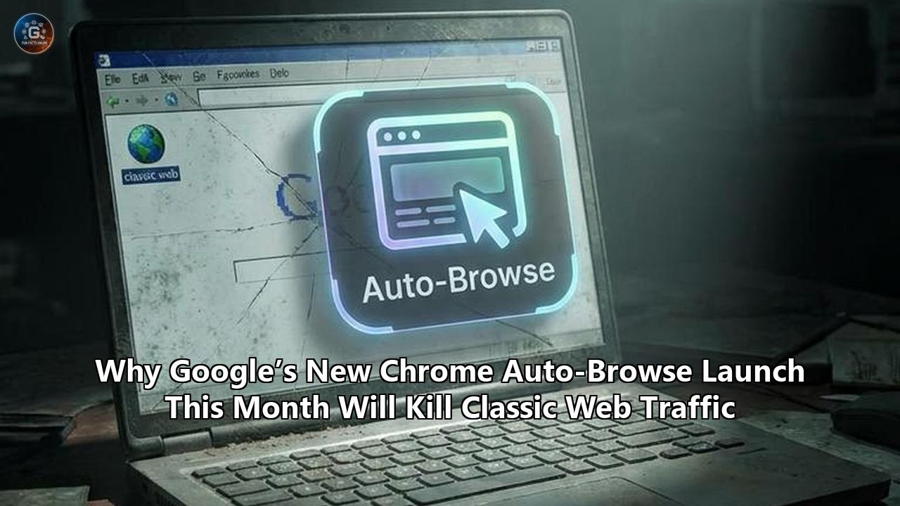 Why Google’s New Chrome Auto-Browse Launch This Month Will Kill Classic Web Traffic
