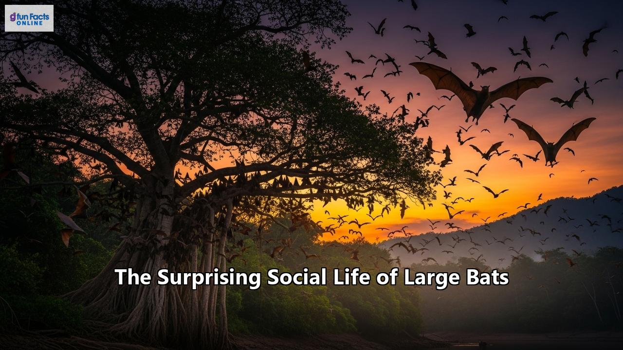 The Surprising Social Life of Large Bats