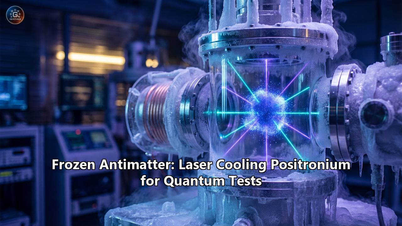Frozen Antimatter: Laser Cooling Positronium for Quantum Tests