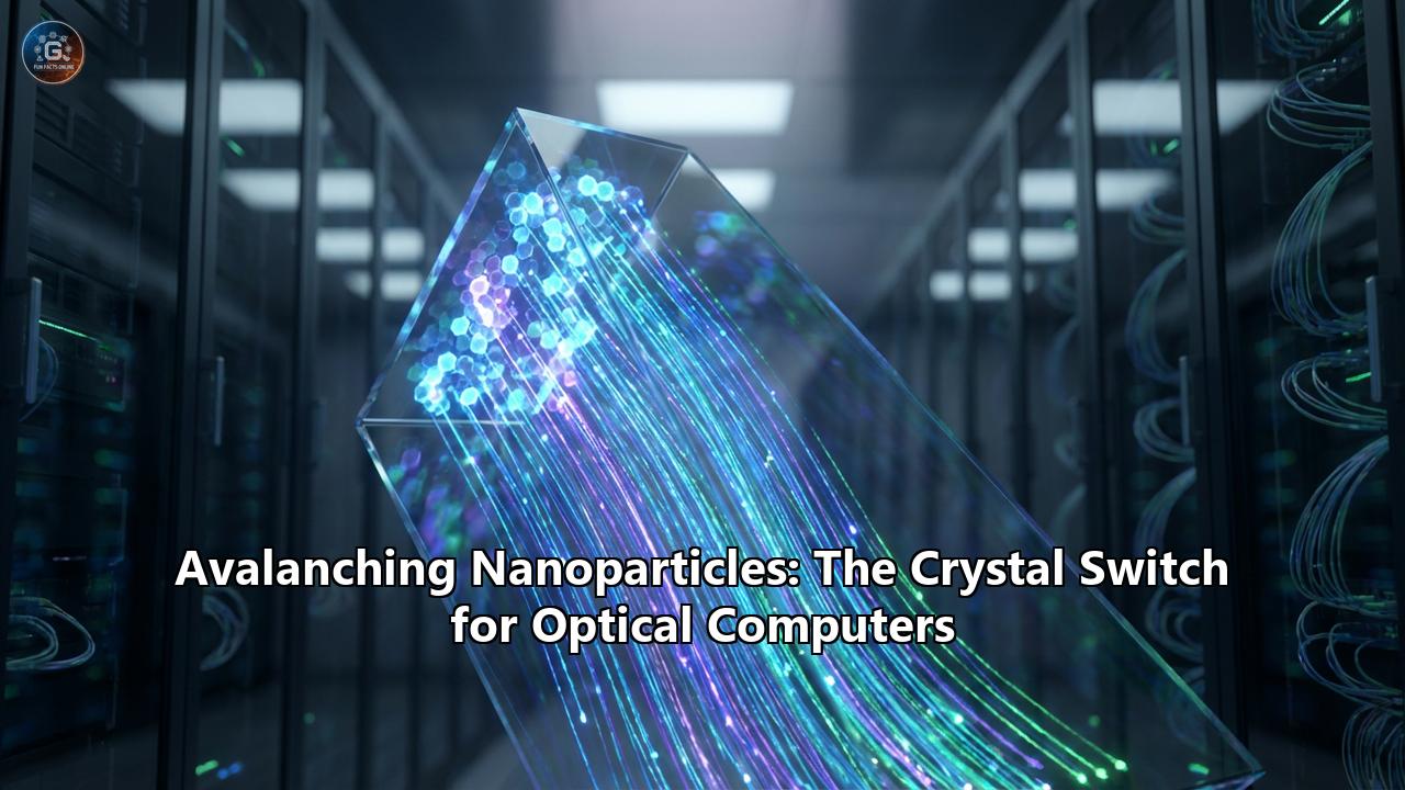 Avalanching Nanoparticles: The Crystal Switch for Optical Computers