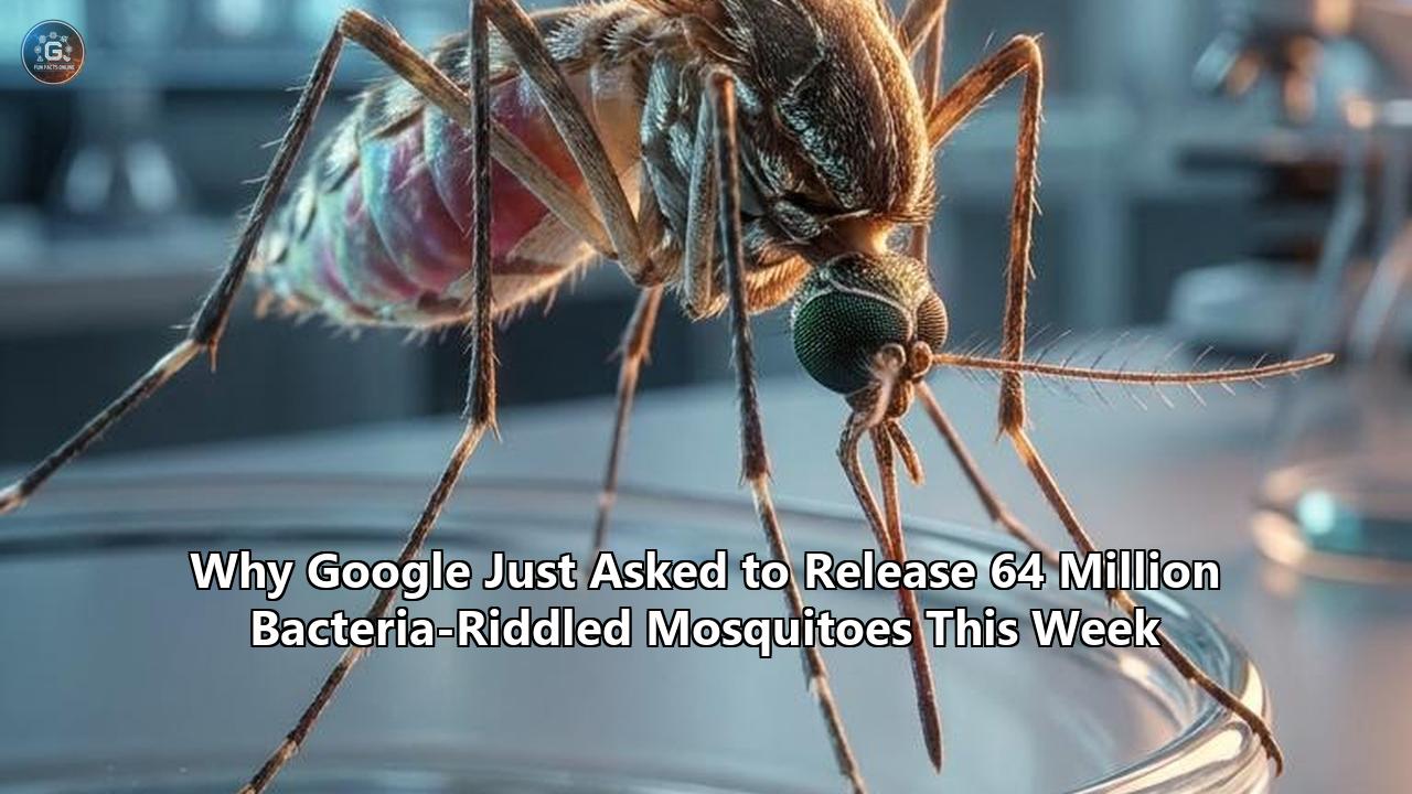 Why Google Just Asked to Release 64 Million Bacteria-Riddled Mosquitoes This Week