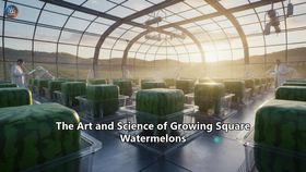 The Art and Science of Growing Square Watermelons