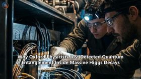 Why Oxford Physicists Just Detected Quantum Entanglement Inside Massive Higgs Decays