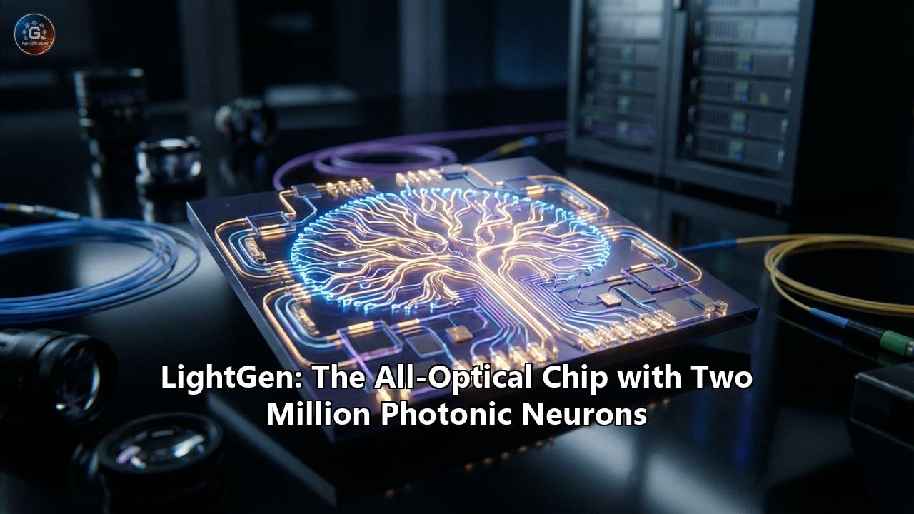 LightGen: The All-Optical Chip with Two Million Photonic Neurons